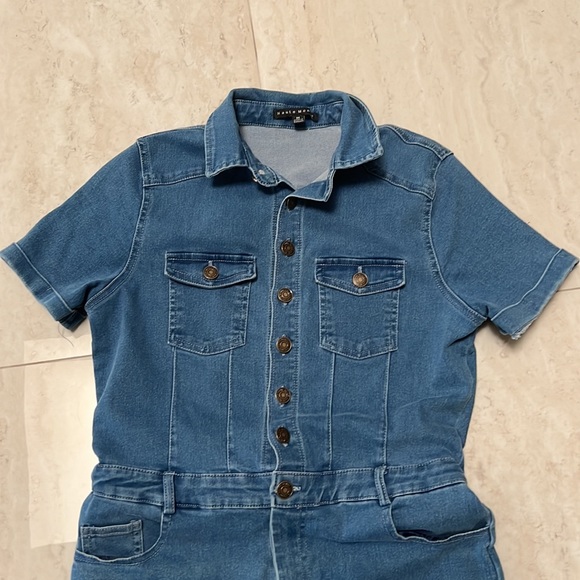 Jean jumper short sleeve - Picture 2 of 7